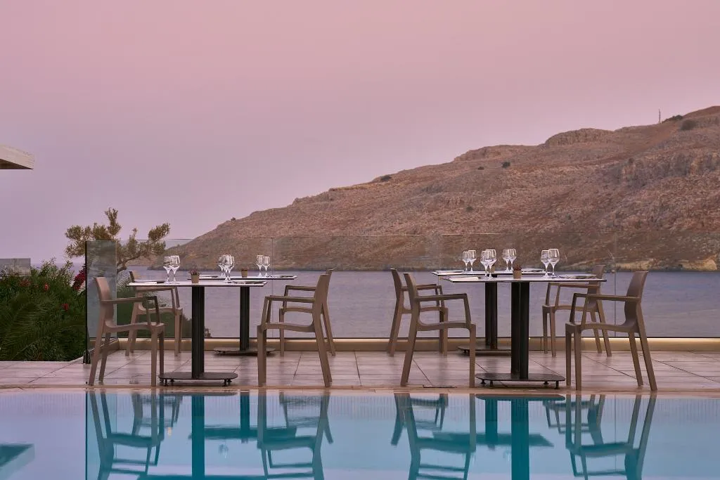 Restaurant, Lindos Royal Resort, Rhodes