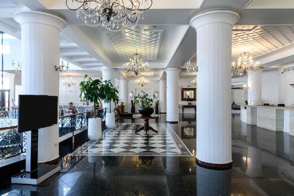 Lobby, Minos Imperial Luxury Beach Resort Milatos, Crete