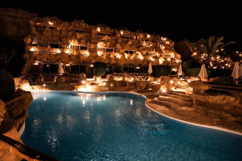Pool, Caves Beach Resort Hurghada, Red Sea Riviera
