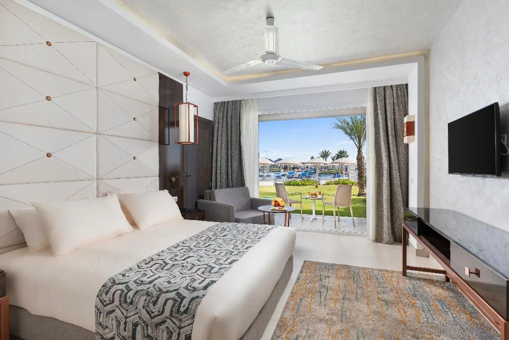 DOUBLE DELUXE POOL VIEW Room, Pickalbatros White Beach Taghazout - Adults Friend, Agadir