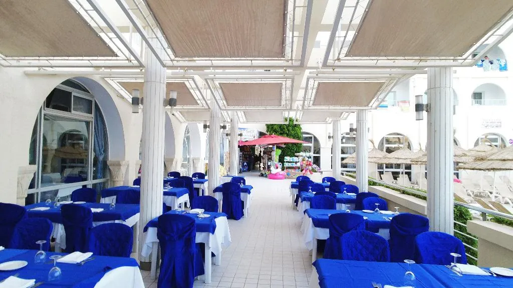 Restaurant, El Mehdi Beach Resort, Tunisia