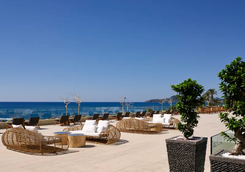 Terrace, Mitsis Selection Alila, Rhodes