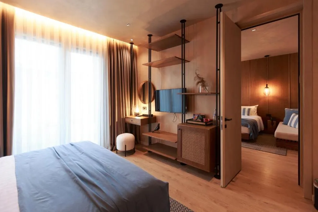 FAMILY ROOM TWO BEDROOMS ONE BATHROOM Room, Flower Garden Hotel, Durres